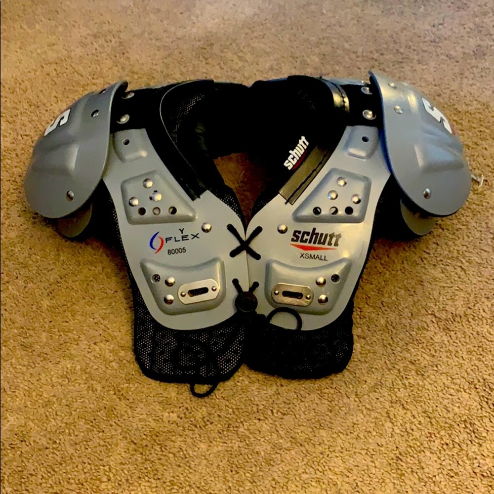 Football shoulder pads
